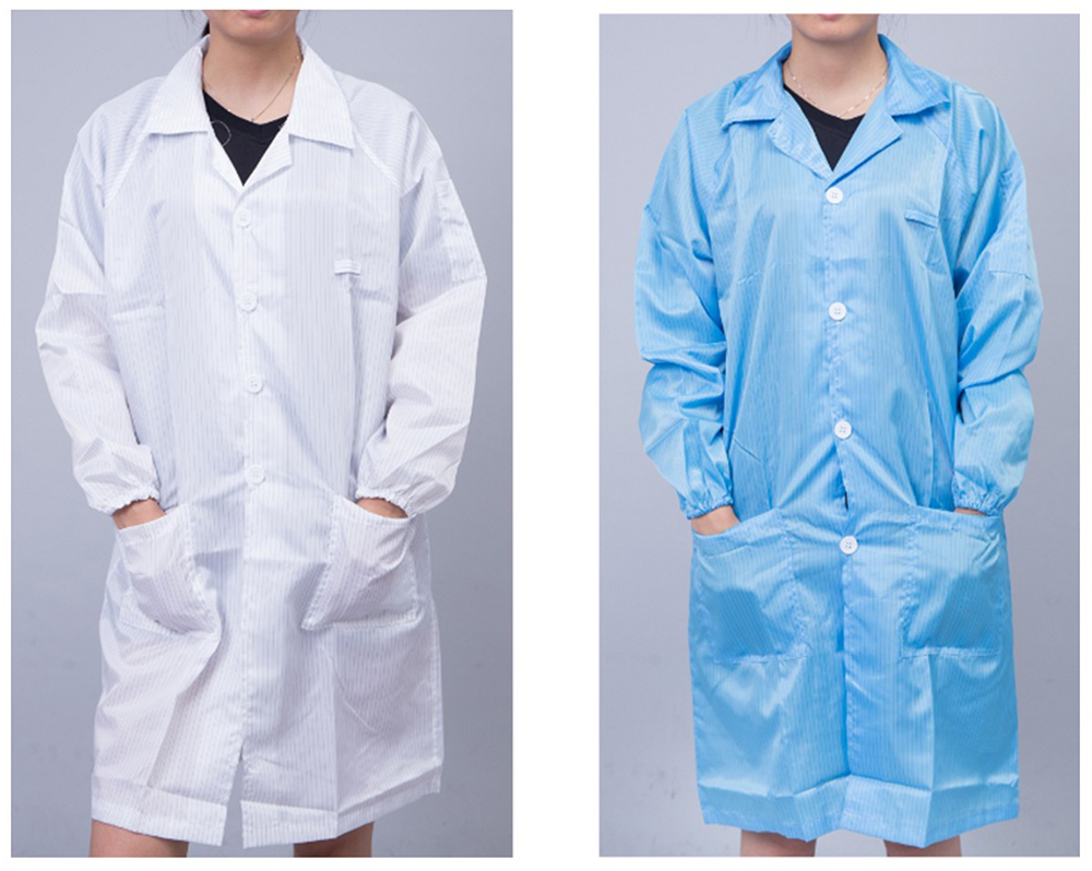 Reusable Cleanroom ESD Safe Lab Coats