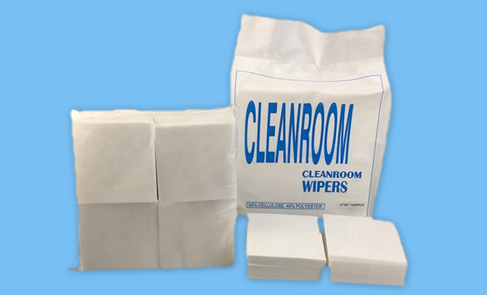 4 Inch 56gsm Nonwoven fabric cleanroom wiper