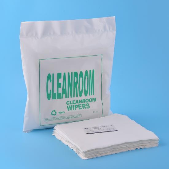 Laser Sealed Wiper Polyester Disposable Cleanroom Wipers